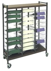 Flat Storage Rack 30 Capacity