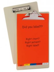 Poly Legal Size Clipboard with ER Dividers